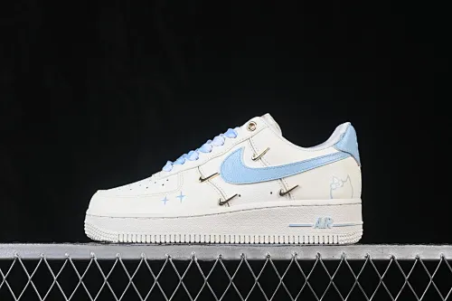 All categories Nk Air Force 1 Air Force series Nk Air Force 1 Low Air Force low-top Nike Air Force 1'07 Low "Ocean Blue" Hand-painted graffiti Blue Ocean Air Force 1 low-top casual sneakers FV3654-311